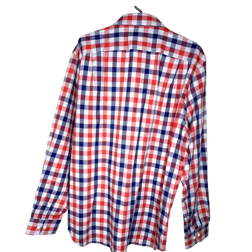 Bobby Jones Plaid 100% Cotton Checkered XL Shirt NEW